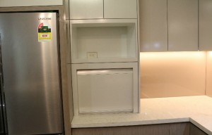 Kitchen-Microwave space    